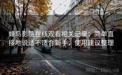蜂鸟影院在线观看相关记录：简单直接地说适不适合新手，使用建议整理