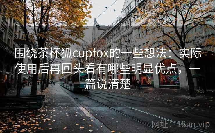 围绕茶杯狐cupfox的一些想法：实际使用后再回头看有哪些明显优点，一篇说清楚